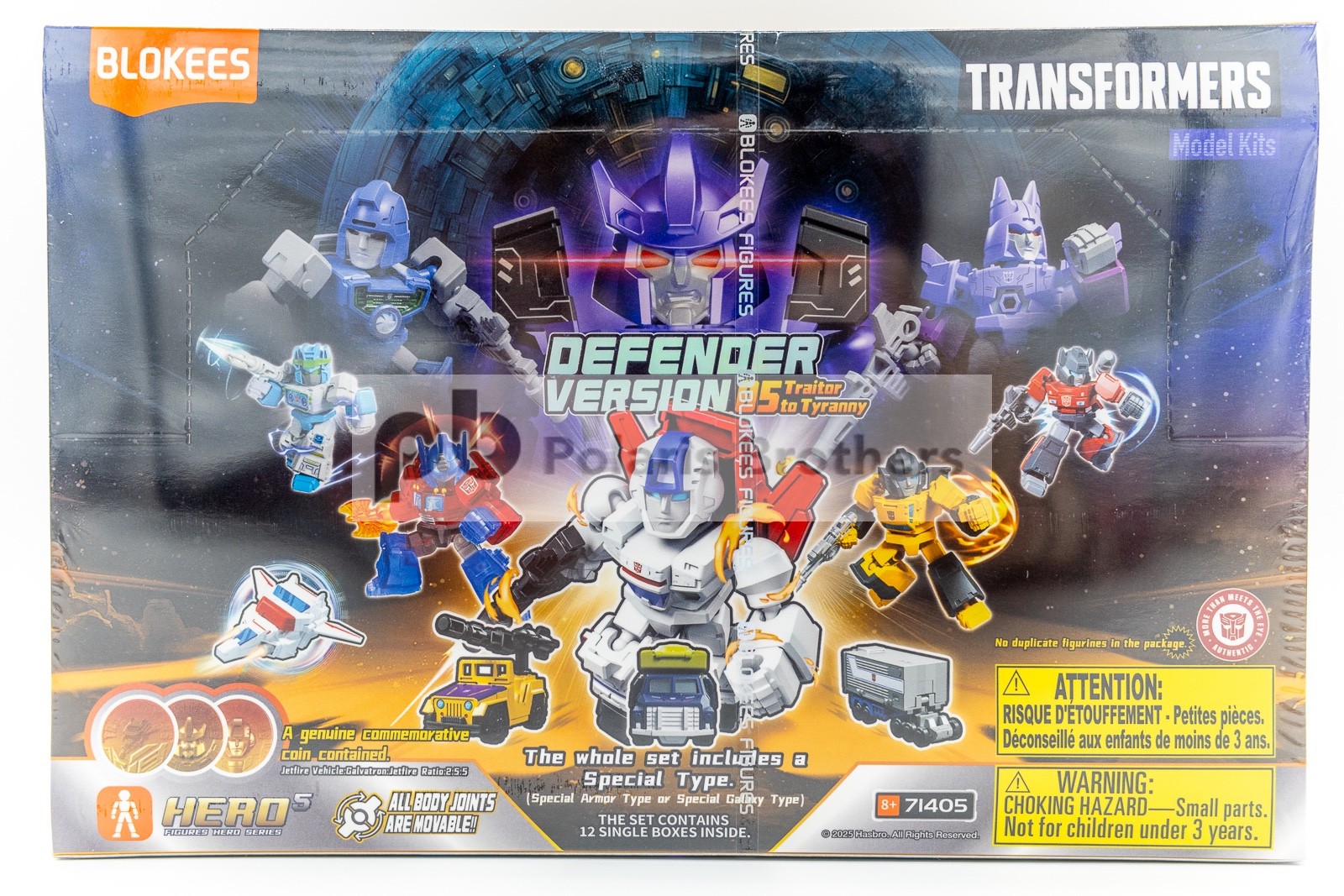 Blokees Transformers Defender Version 05 5 Traitor to Tyranny Sealed Case of 12