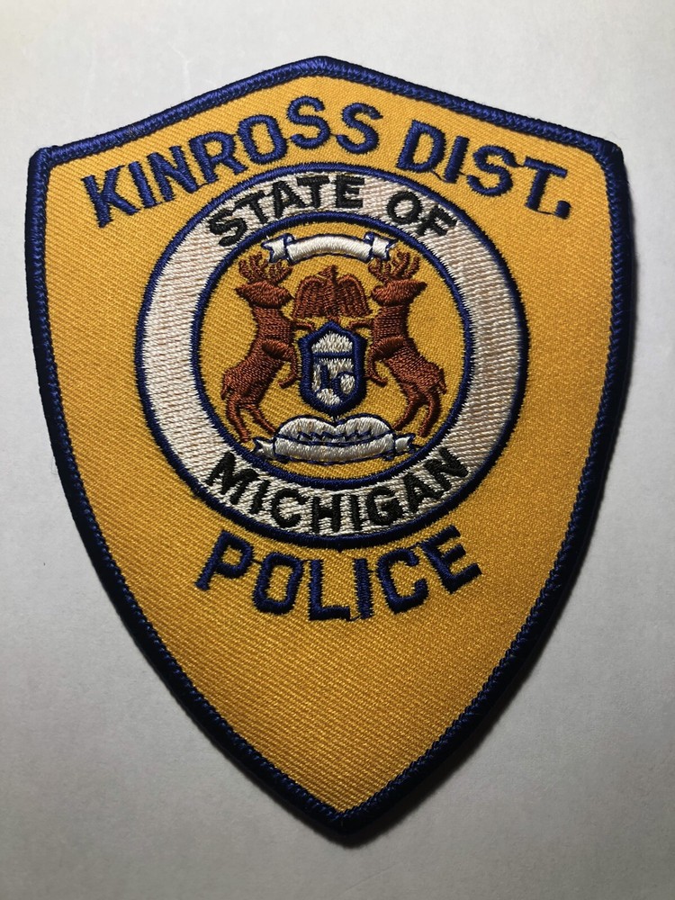 Kinross Michigan Police Patch