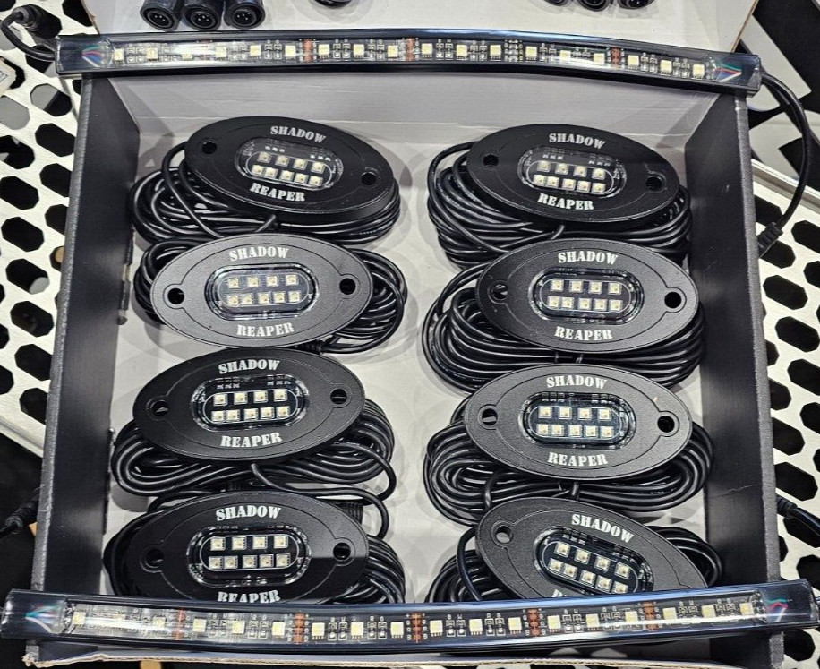 Infintie Rock Light 8pc Kit