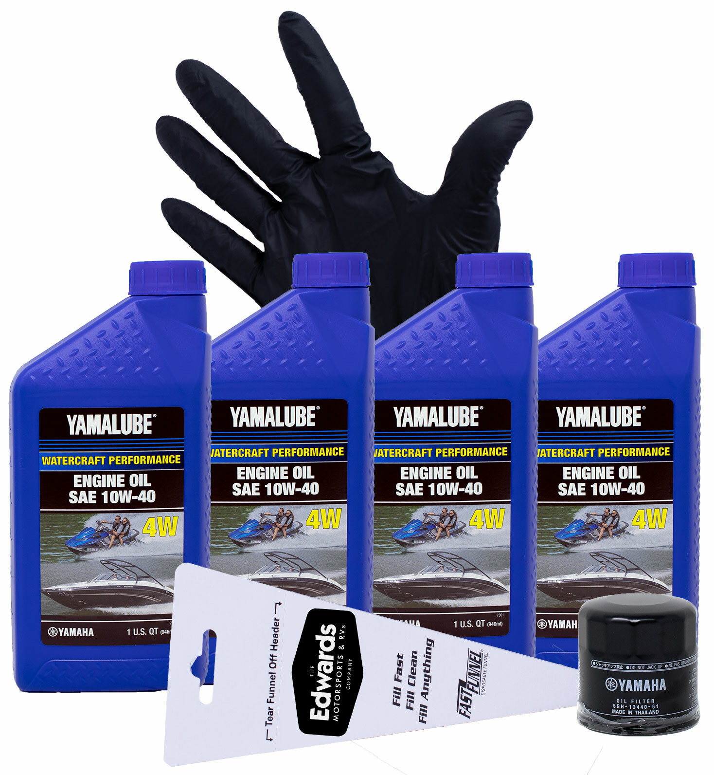 2017 - 2021 Yamaha EX 1050 WaveRunner Watercraft Oil Change Kit