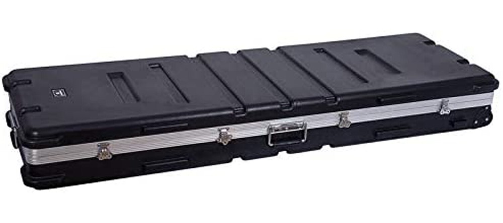 Crossrock 88-note keyboard case, PE Injection hardcase for 76 notes keyboard