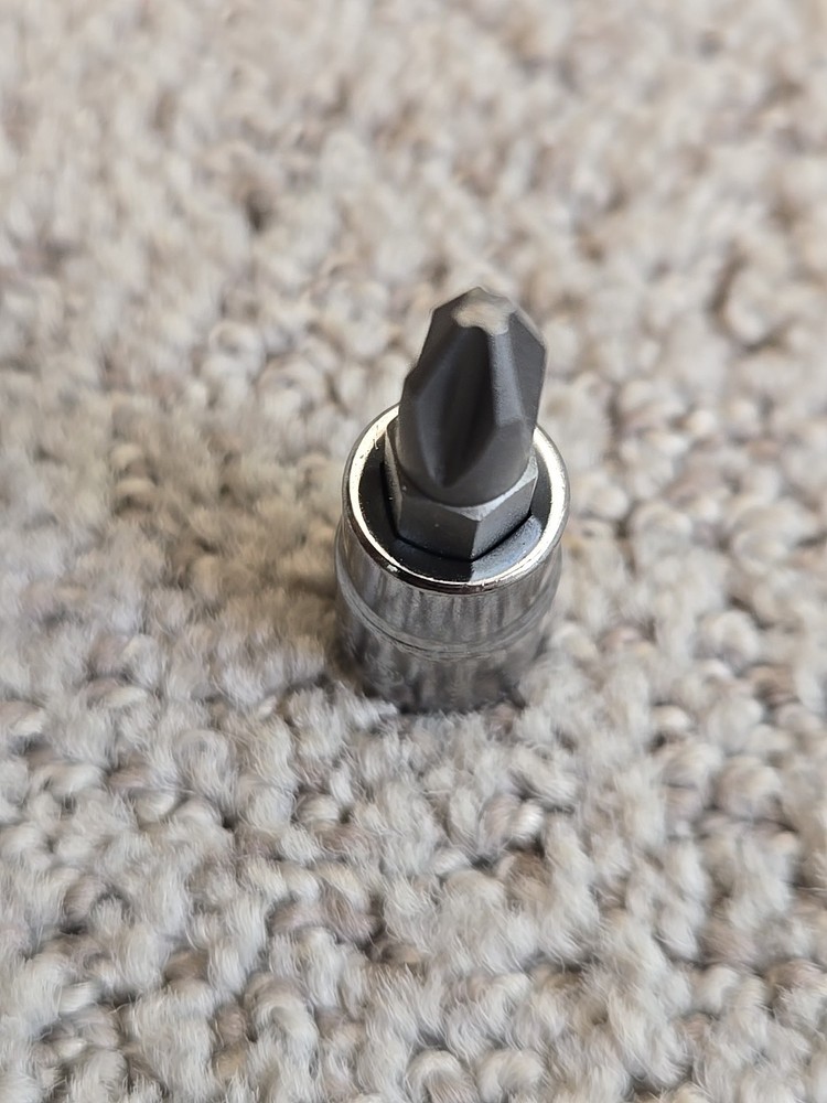 Craftsman CMMT42682 #2 Phillips Bit Socket 1/4" Drive PH2 D14