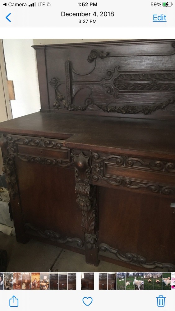 Antique sideboard