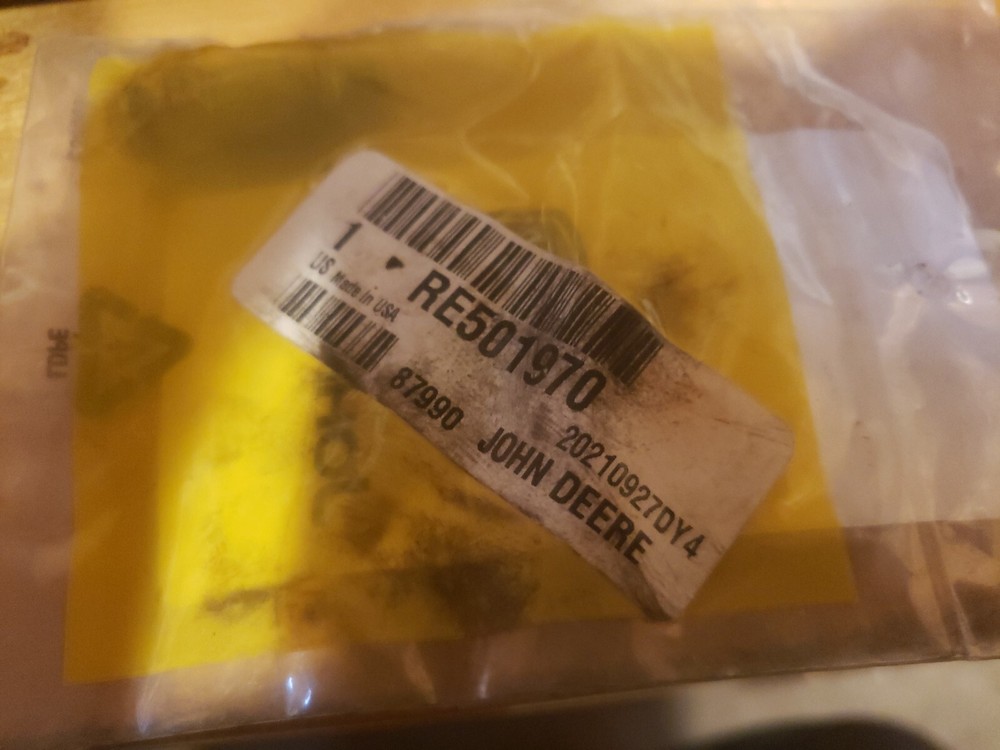 John Deere Original Equipment Fitting RE501970