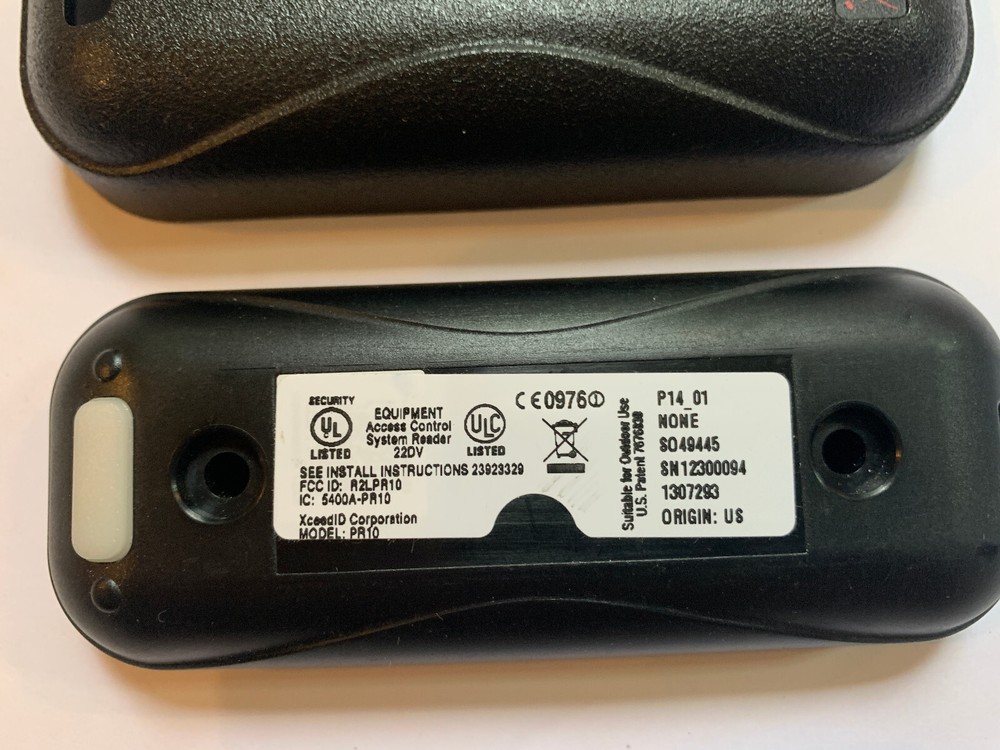 Aptiq XceedID PR10 Proximity Mini-Mullion Card Reader, Black-