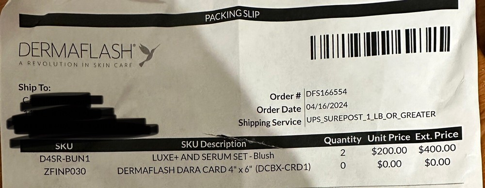 DERMAFLASH LUXE +.