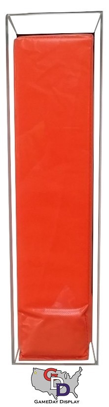 Acrylic Football Pylon Display Case Wall Mount UV Protectant Full Size C NIB