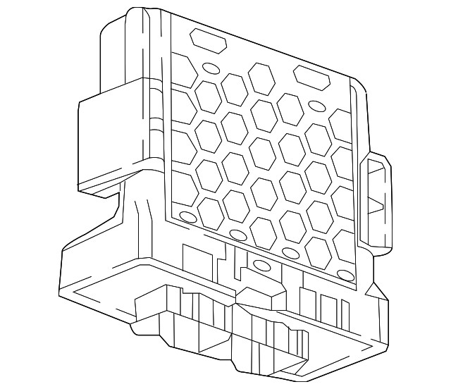 Genuine GM Control Module 13558602