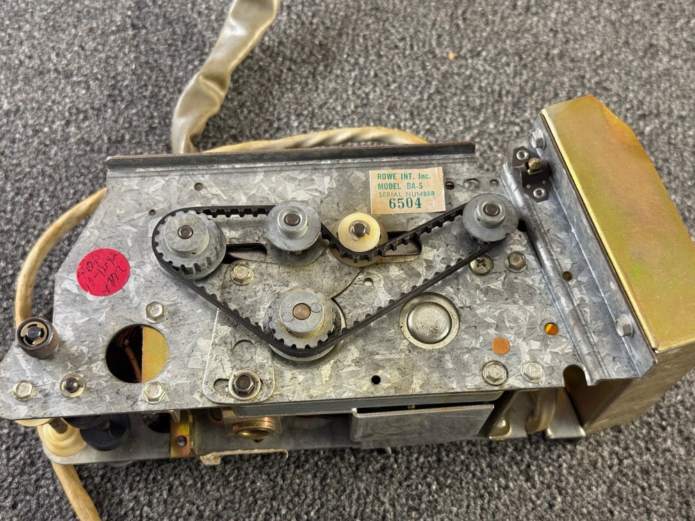 Rowe AMI BA-5 Bill Transport Acceptor Validator Assembly Jukebox Dollar Unit #2
