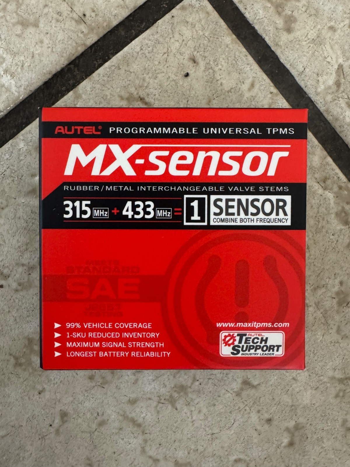 Autel MX-Sensor Programmable Universal TPMS Sensor 100 sensors= free gift