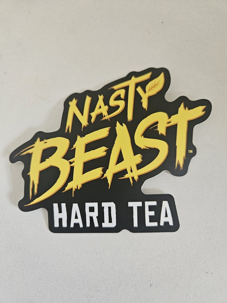 Monster Nasty Beast Hard Tea Sticker