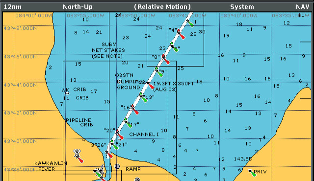 Navionics CF/1G900XL3 West Great Lakes CF Compact Flash Chart Card