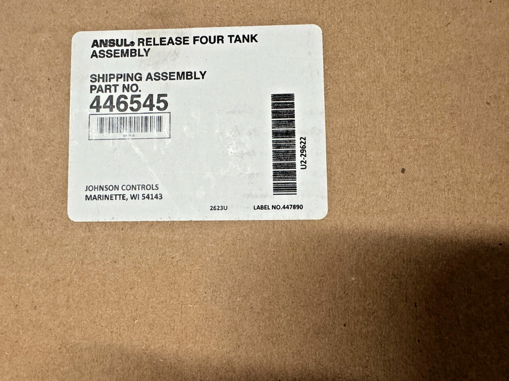 ANSUL Release 4 Tank Cable Assembly P/N 446545. Checkfire System