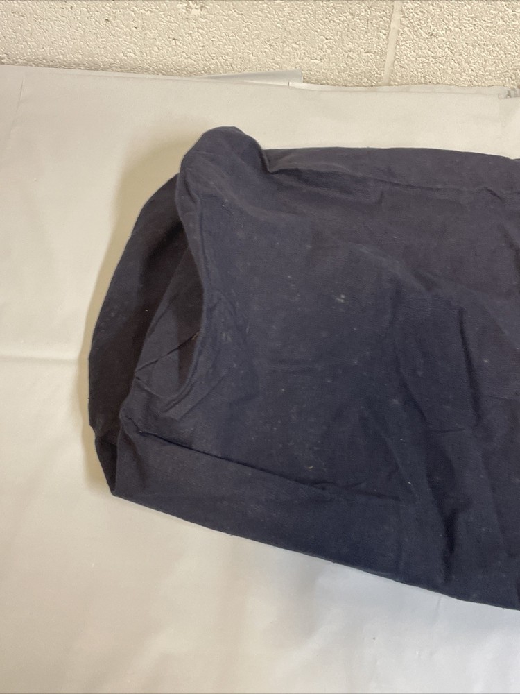 WW2 US Navy Blue Denim Barracks Laundry Drawstring Bag Sack USN 1940’s