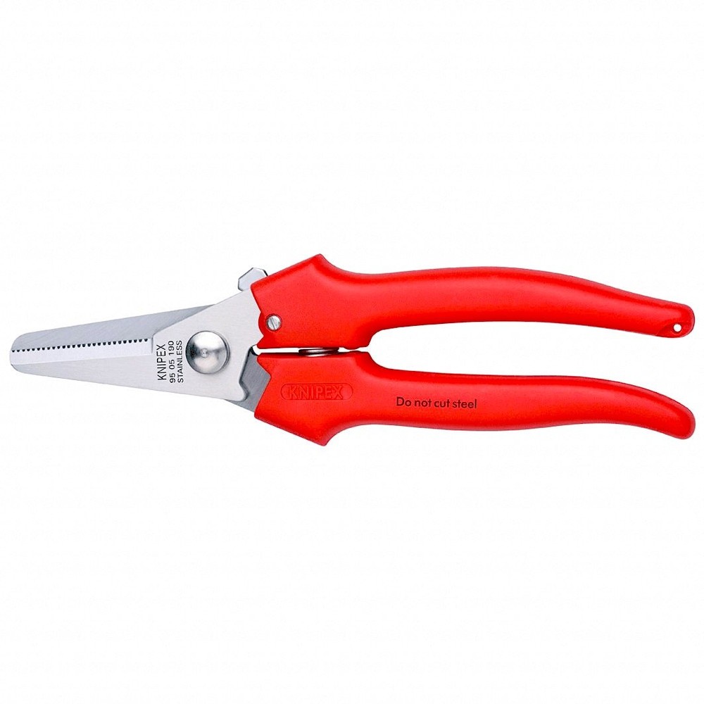 Knipex®  Combination Shears 7.5" - Spring Open & Locking Lever - Italy