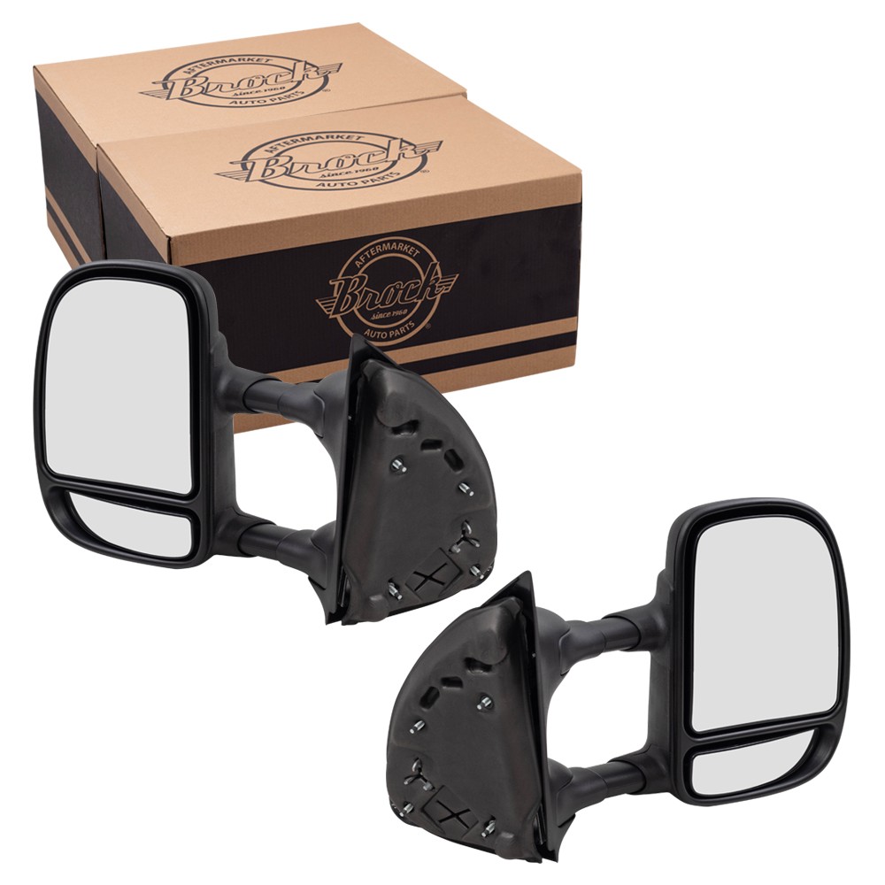 Fits 2000-2005 Excursion Manual Tow Mirror Extendable Set 3C3Z17683AAA