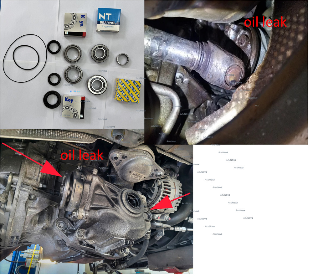 W238 E400 Front Diff Kit fits Mercedes E-Class Coupe 4MATIC Axle Set