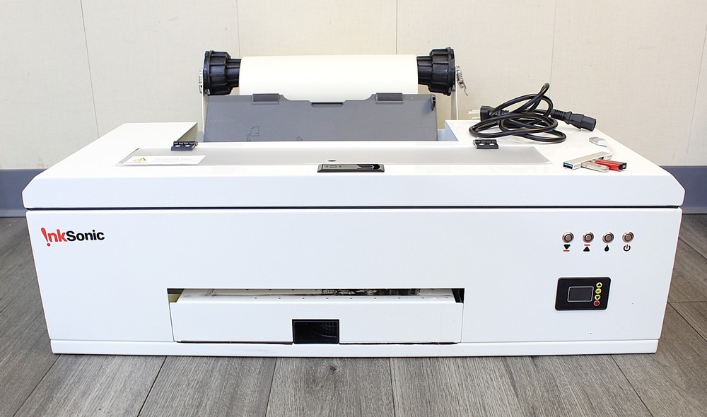 InkSonic R1390 A3 DTF Printer Bundle – Lightly Used, Tested, White Ink System
