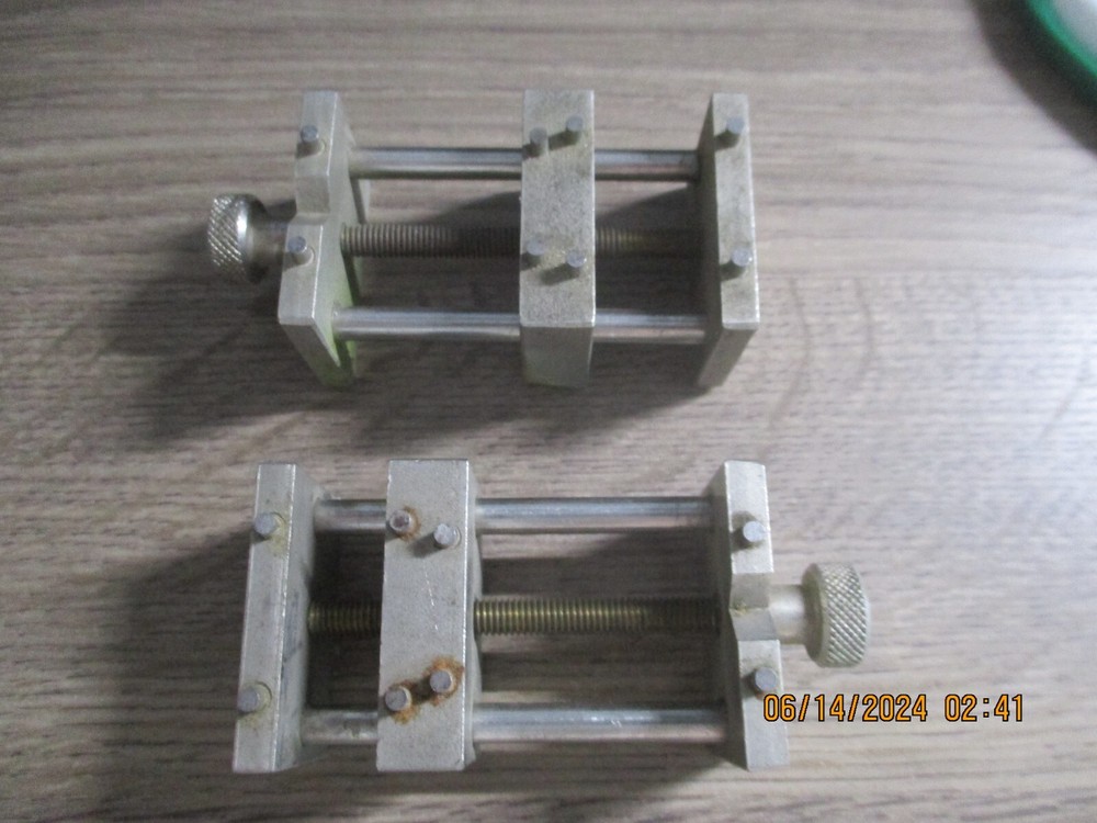 2 MACHINISTS LOW PROFILE VISE