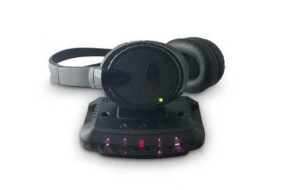 IR Wireless Headphone & USB Transmitter Listener System • PTI-636 • New In Box