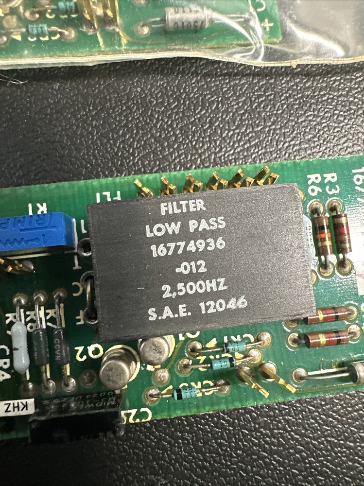 filter low pass 16774936. FM Filter. 2.5kc for 5600E. Unassembled Board