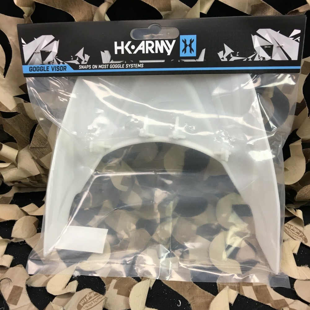 New HK Army KLR Goggle Visor - White
