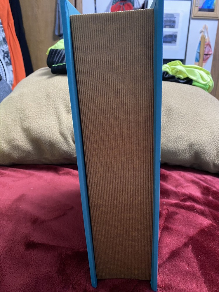 Large Teal Book Box