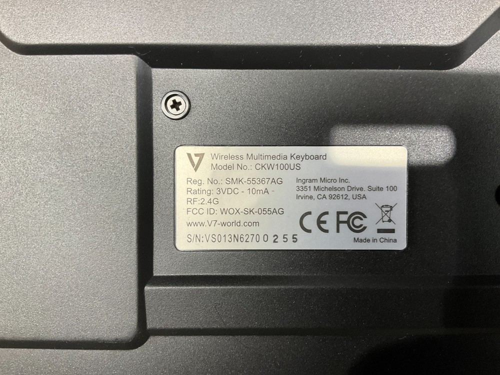 V7 Wireless Keyboard and Mouse Combo CKW100US ❤️️ ✅ ❤️ ✅ ❤️️ ✅ ❤️ NEW!