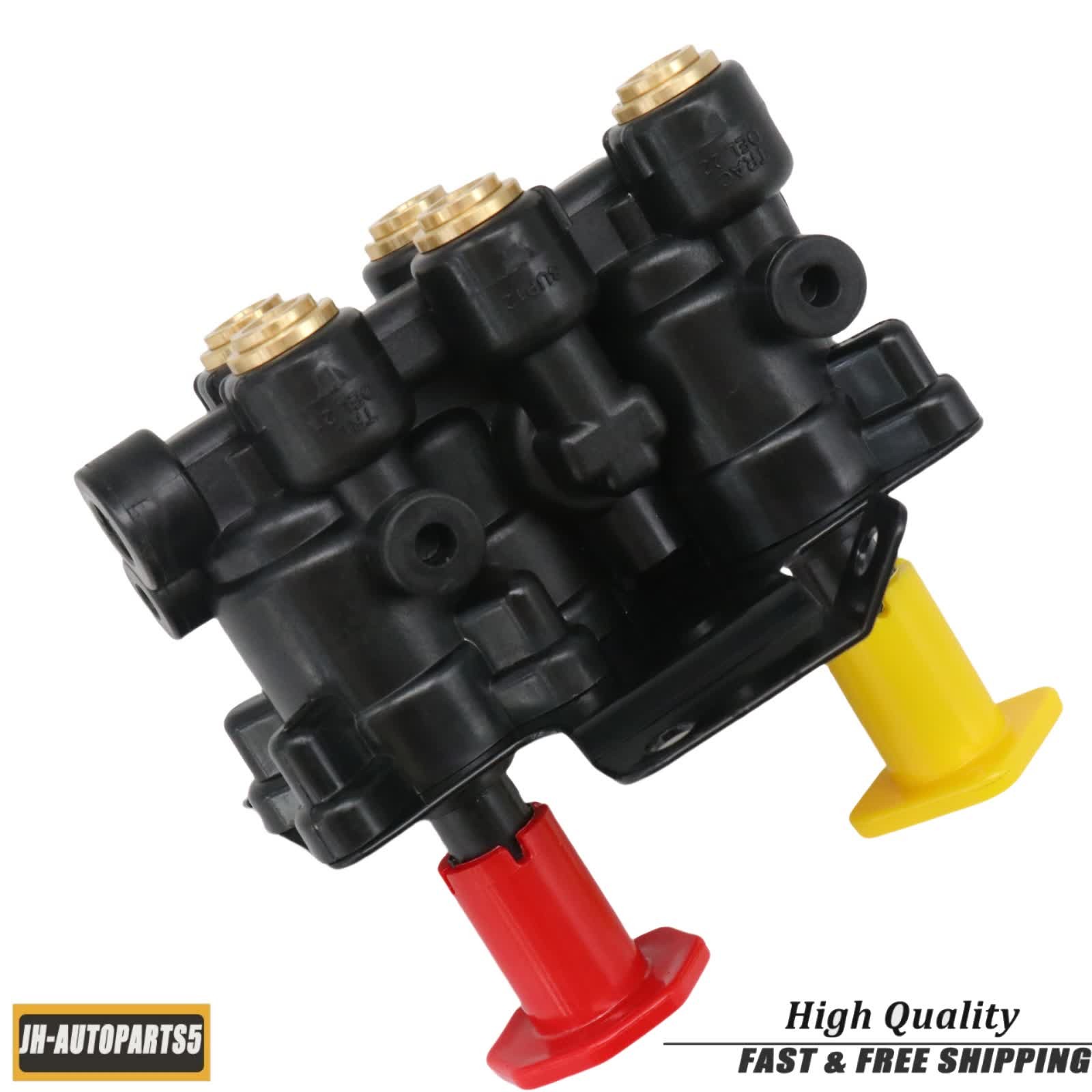 For Volvo VNL Dash Valve Dual Park Brake W/ 5 Ports 24340522 21315044 K035691