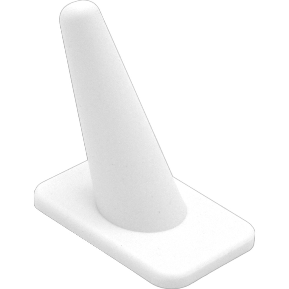 15 Necklace Bust Ring Finger Display Showcase White