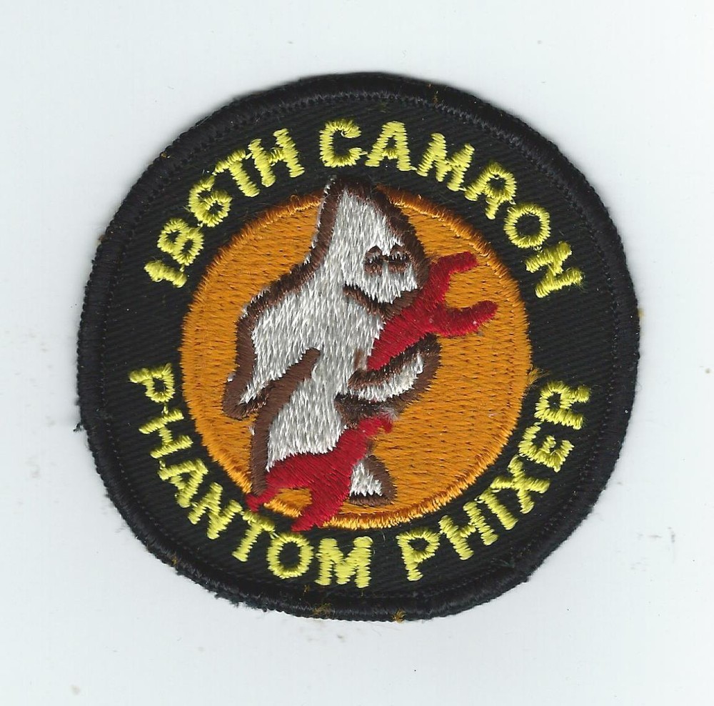 70's-80's 186th  CAMRON PHANTOM PHIXER patch