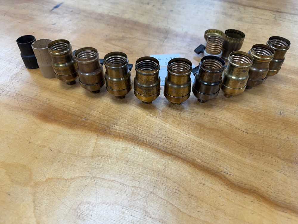 Paul Crist Studios: #10 BRYANT (dated 1907) Socket Shells & Paddles, Tiffany