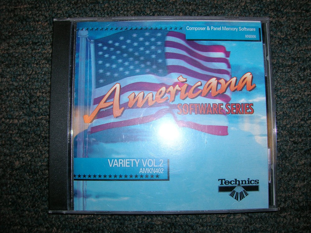 Technics Keyboard Americana Software – Variety Vol. 2