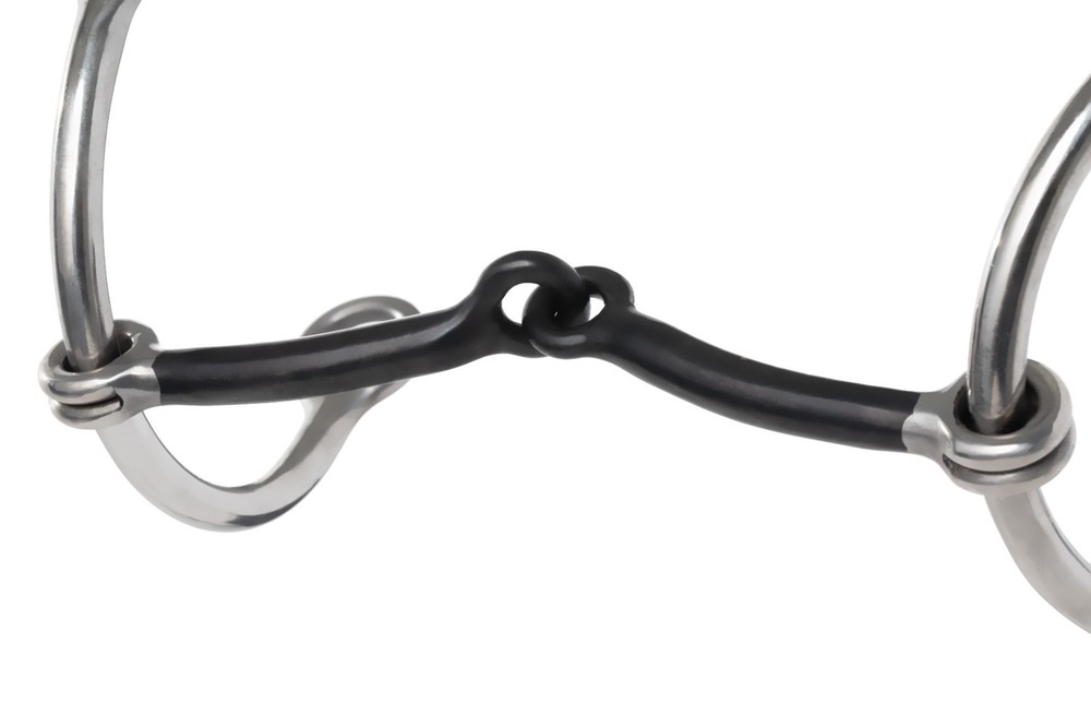 Weaver Leather, Gag Bit, Smooth Sweet iron Snaffle Moouth