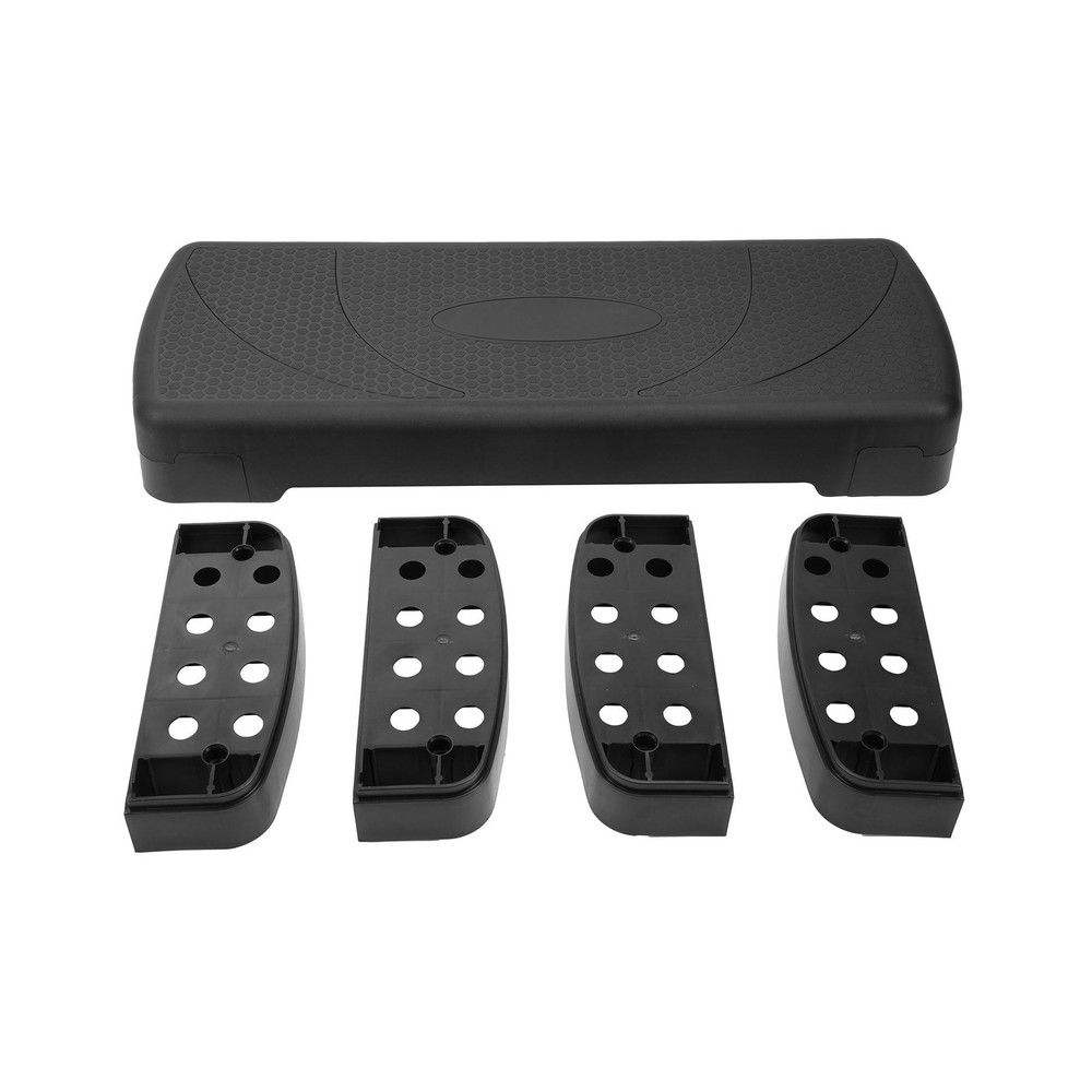 BalanceFrom Aerobic Step Platform Trainer with Adjustable 3-Level Risers, 400...