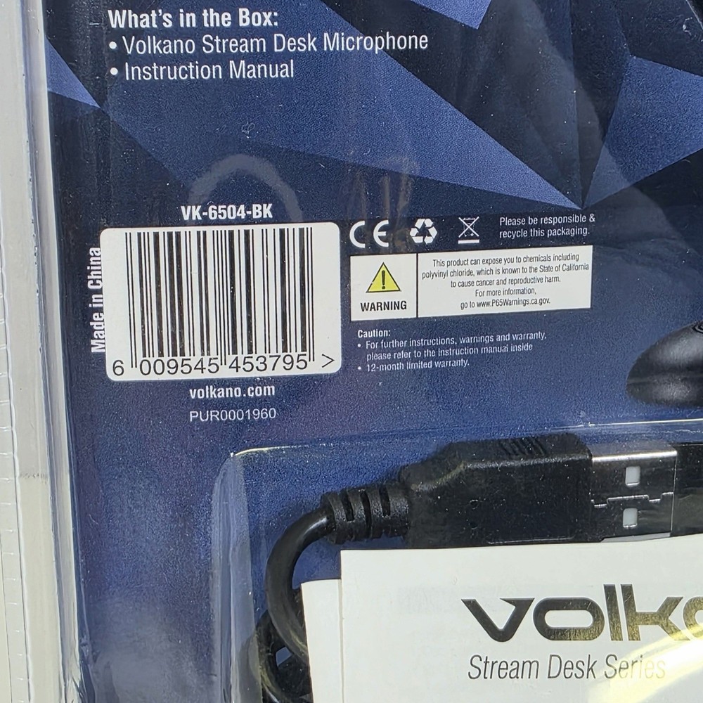 Volkano - USB Microphone For Streaming On Laptop Or Computer
