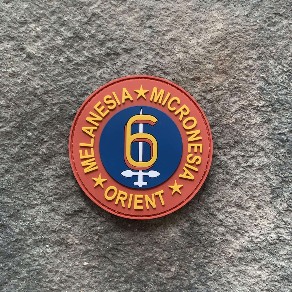 6th Marine Division PVC Patch