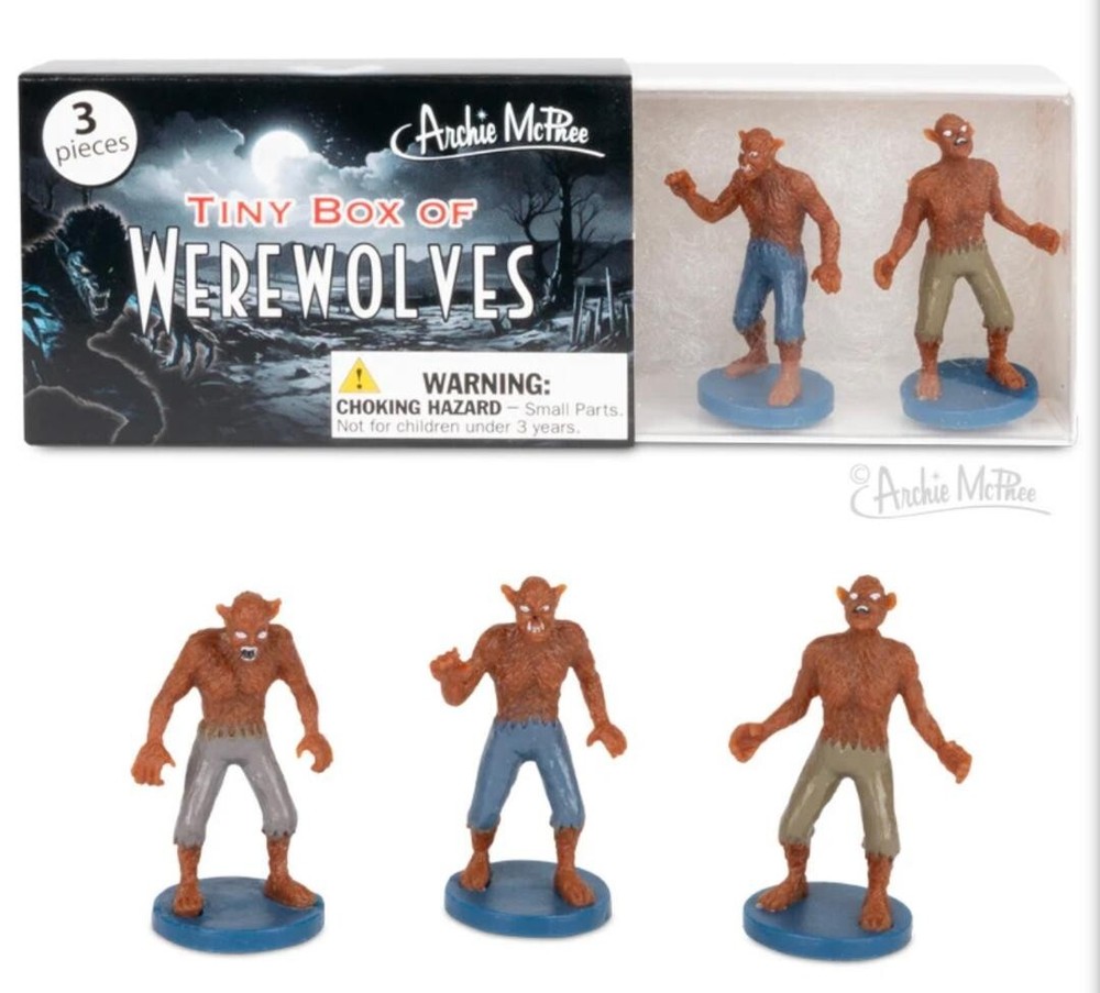 Tiny Box of Werewolves - 3 Piece Box