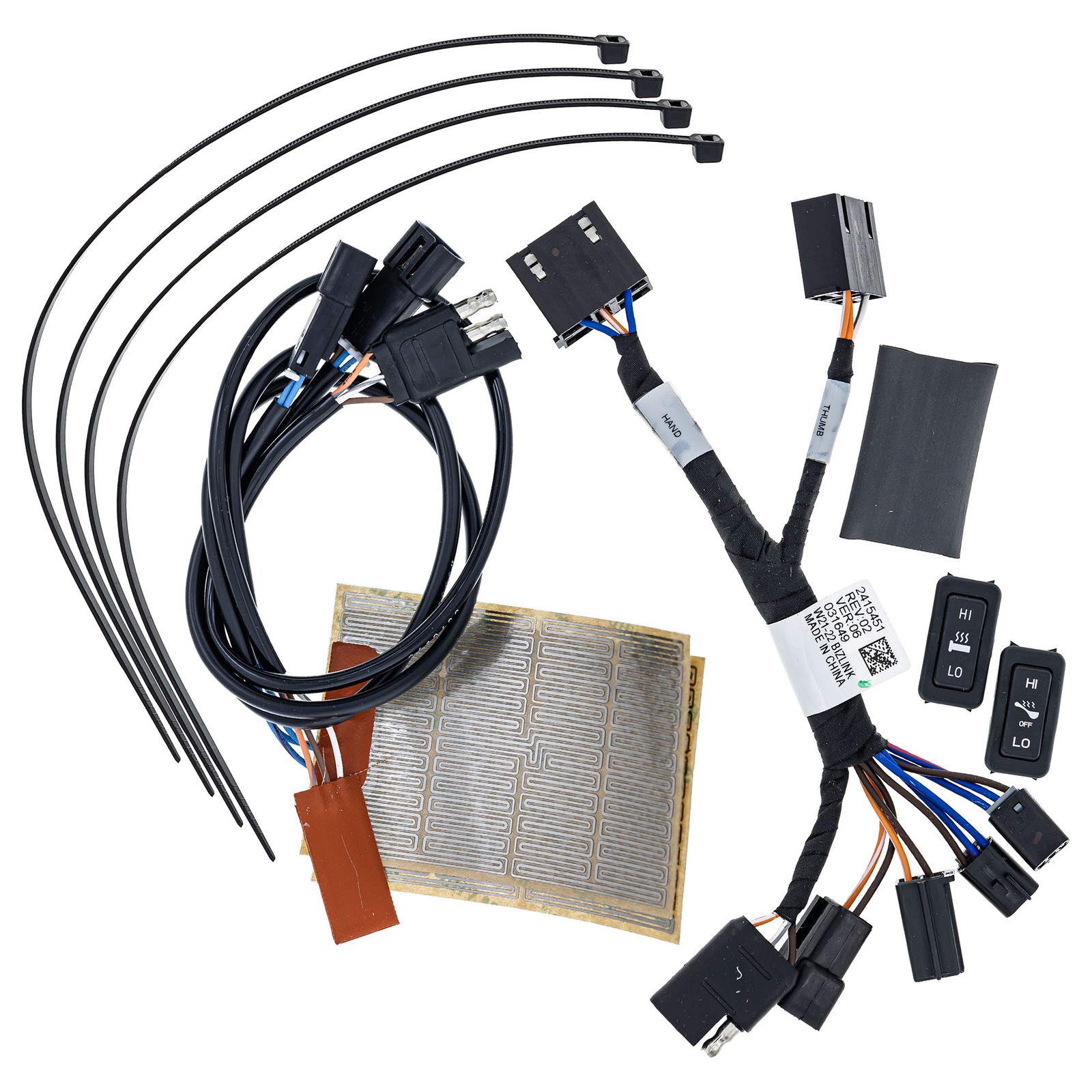 Polaris 2885002 Hand & Thumb Warmer Kit Sportsman 450 570 XP 1000 HO Genuine OEM