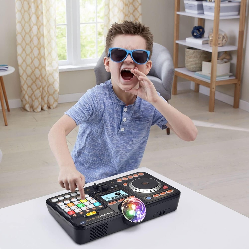 VTech Kidi Star DJ Mixer Connectivity Technology Audio Cable, Bluetooth wireless