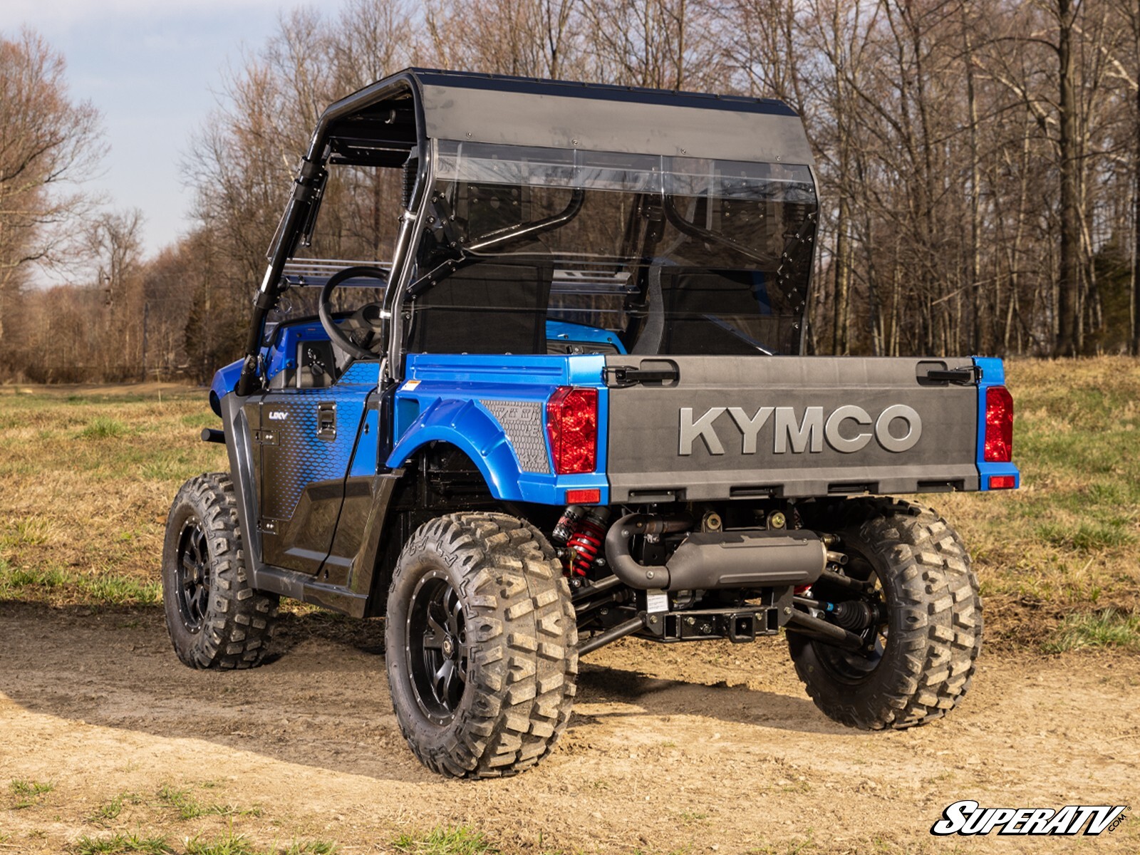 SuperATV Rear Windshield for Kymco UXV 700I / 2019+