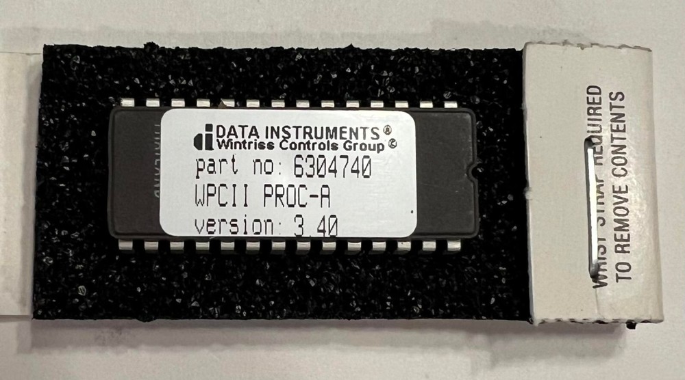 SEMTROINCS DATA INSTRUMENTS CHIPS TRIP DATA HANDLER 6304740 Version 3 40