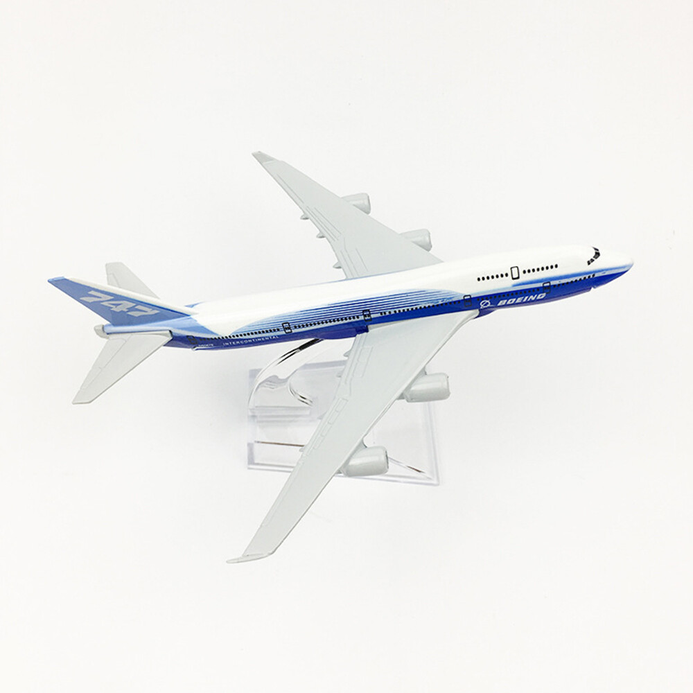 1:400 B747 Prototype Plane Model Airplane Simulation Aircraft Collection 16cm