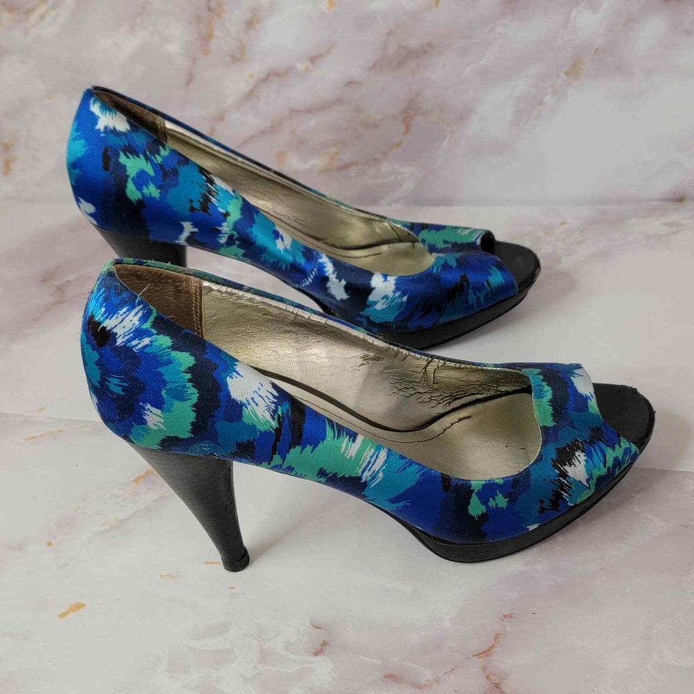 Style & Co Tie dye Open Toe Heel