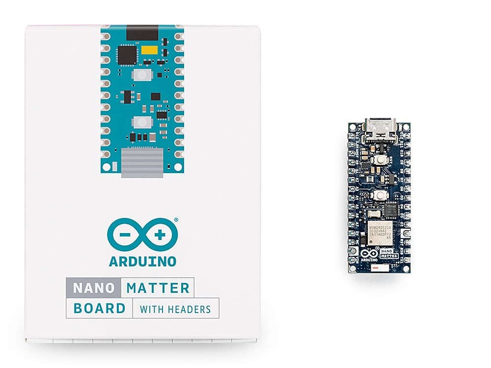 Nano Matter with Headers [ABX00137] - Compact IoT Development Board with Matt...