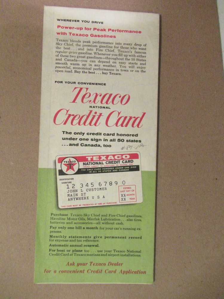 Texaco Map of Idaho 1962