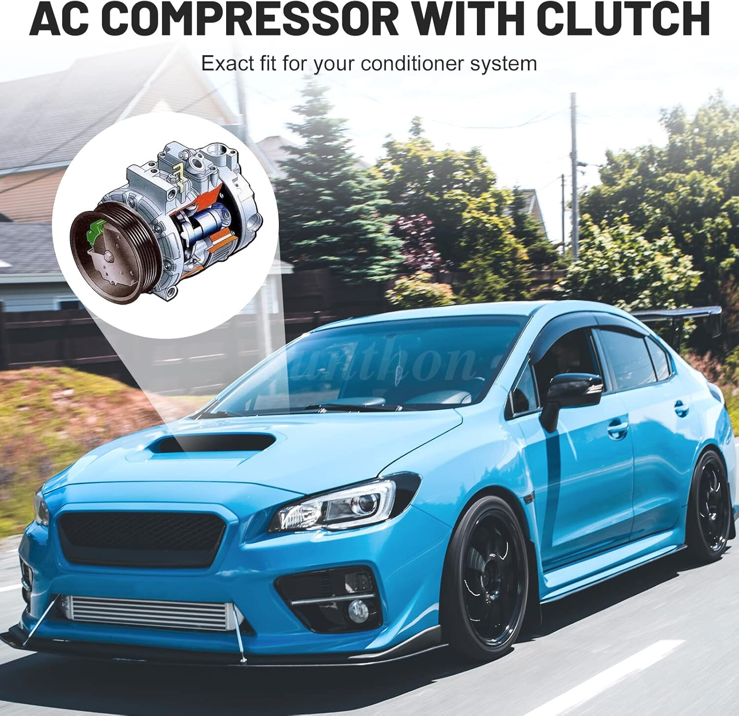 For 2013 2014 2015 2016 2017 2018 Nissan Altima 2.5L AC A/C Compressor W/ Clutch