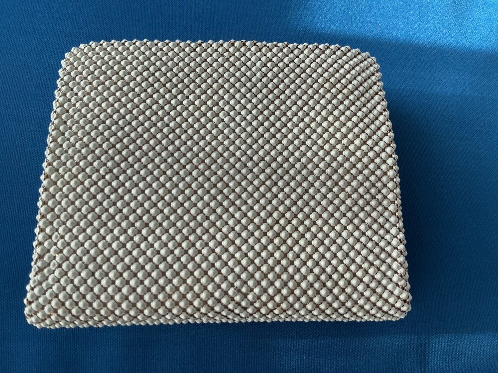 WHITING & DAVIS BEADED WALLET