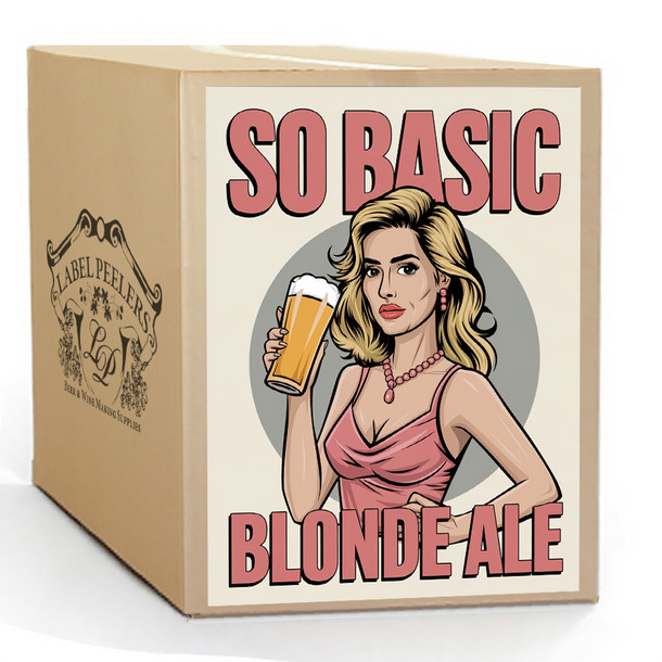 Label Peelers So Basic Blonde Ale Beer Kit