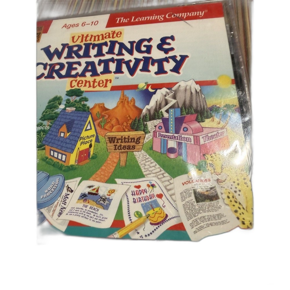 The Learning Company Ultimate Writing & Creativity Center PC CD-Rom sealed